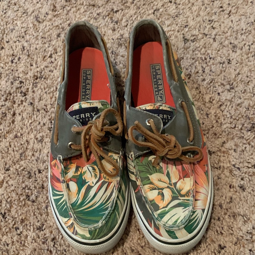 Floral Sperry’s!
